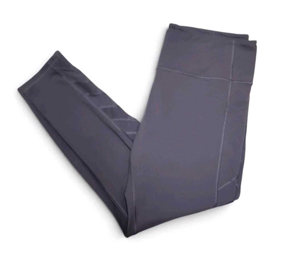 Victoria’s Secret Sport Purple High Rise Leggings XL Mesh Pocket Athletic Pants